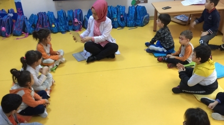 Avcılar Bulutlar  Grubu Öğrencileri Türkçe Etkinliğinde