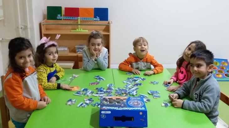 Avcılar Deniz Yıldızı Grubu Öğrencileri Oyun Etkinliğinde