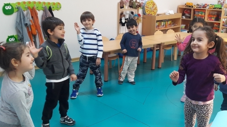 Avcılar Deniz Yıldızı Grubu Öğrencileri Oyun Etkinliğinde