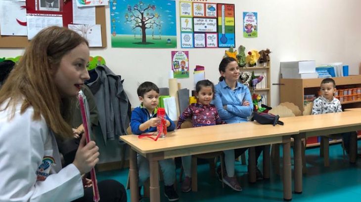 Avcılar Denizyıldızları Grubu Ailemle Okulumdayım Etkinliğinde