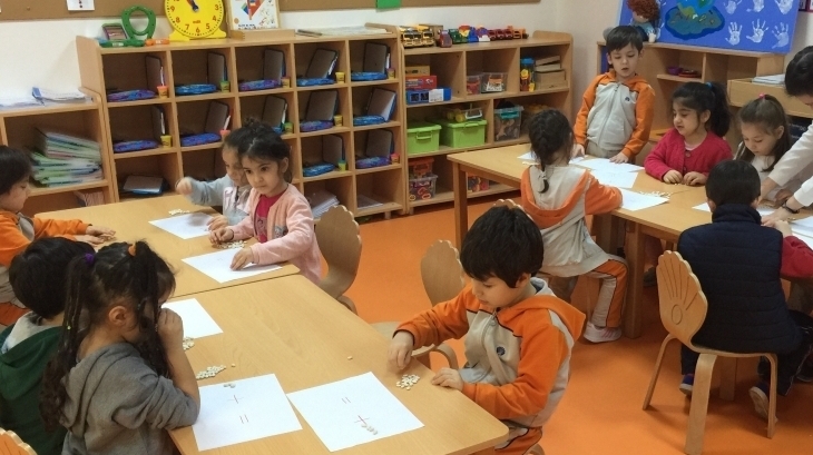 Avcılar Güneş Grubu Öğrencileri Matematik Etkinliğinde