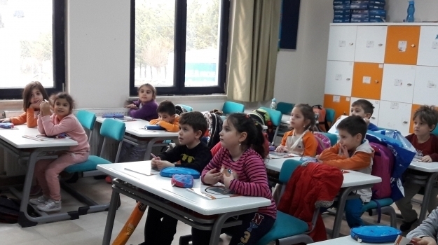 Avcılar Okyanus Koleji Gezegen Grubu İlköğretime Hazırlık Etkinliğinde