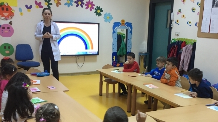 Avcılar Okyanus Koleji İnciler Grubu Sosyal Beceri Dersinde