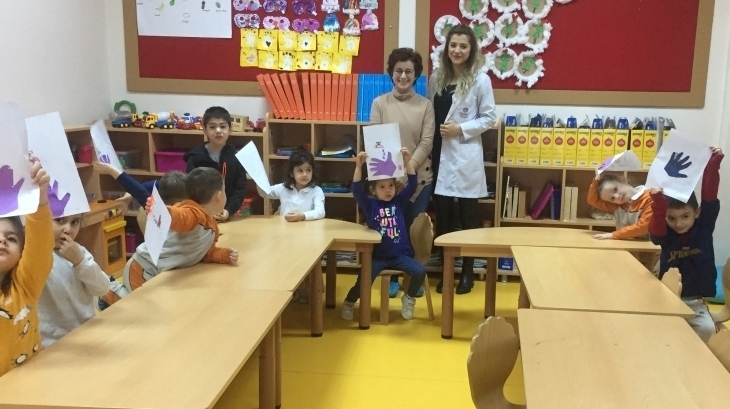 Avcılar Okyanus Koleji İnciler Sınıfı Aile Katılımı Kapsamında Sanat Etkinliğinde