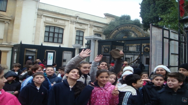 Avcılar Okyanus Koleji İstanbul Arkeoloji Müzesinde