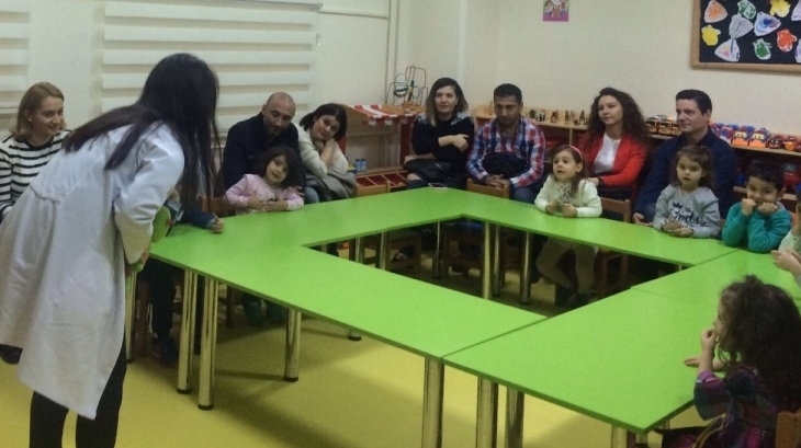 Avcılar Okyanus Koleji Öğrencileri Ailemle Okulumdayım Etkinliğinde