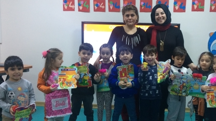 Avcılar Okyanus Koleji Okul Öncesi Deniz Yıldızı Grubu Öğrencileri Aile Katılım Etkinliğinde