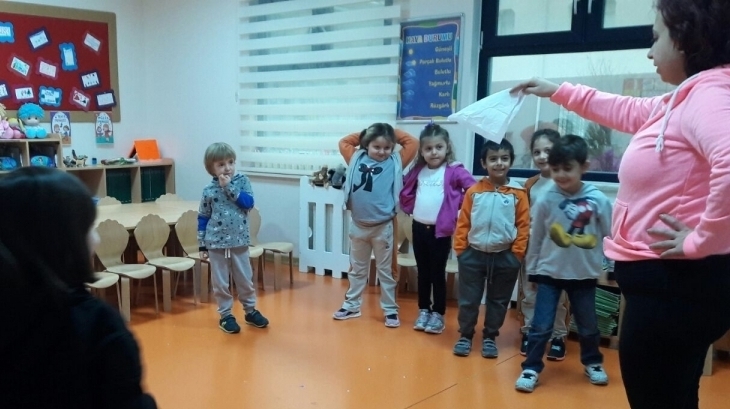 Avcılar Yıldızlar Grubu Öğrencileri Drama Etkinliğinde