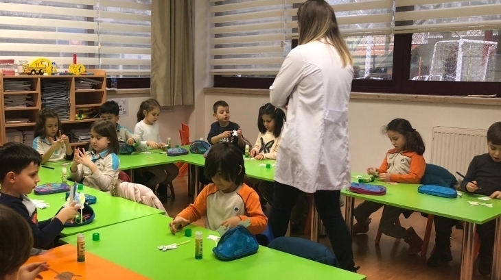 Bahçelievler Okul Öncesi Güneş Grubu İngilizce Eğitiminde