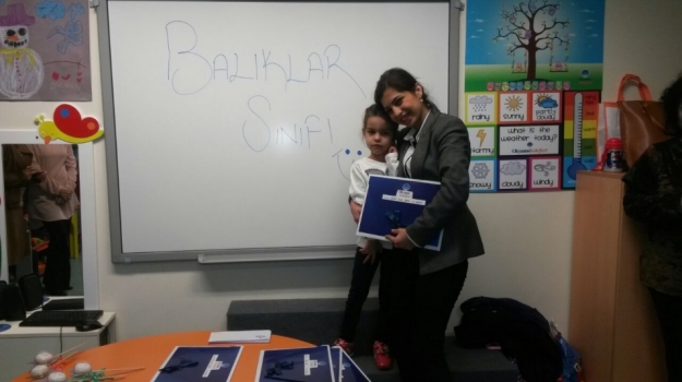 Bahçelievler Okyanus Koleji Balıklar Grubunun  Karne Heyecanı