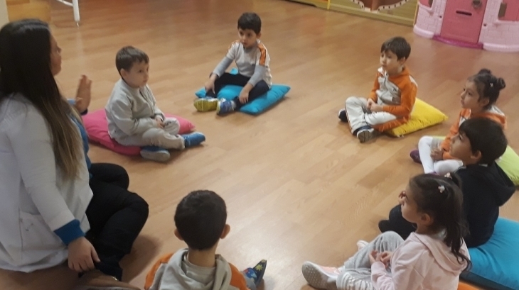 Bahçelievler Okyanus Koleji Okul Öncesi Deniz Yıldızları Grubu Oyun Etkinliğinde