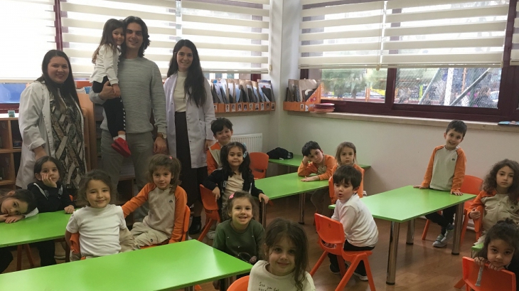 Bahçelievler Okyanus Koleji Okul Öncesi Deniz Yıldızı Grubu Aile Katılımı Etkinliğinde
