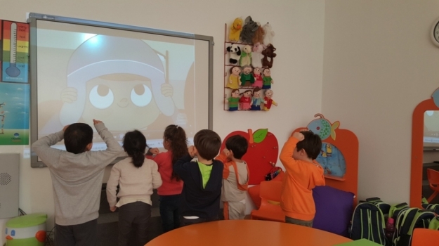 Bahçelievler Okyanus Koleji Okul Öncesi İnciler Grubu Bilingual Derslerinde Eğlenerek Öğreniyor