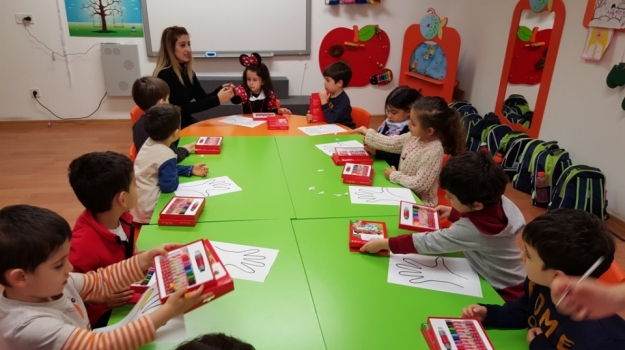 Bahçelievler Okyanus Okul Öncesi İnciler Grubu Aile Katılım Etkinliğinde