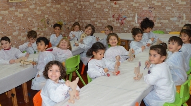 Bahçelievler Okyanus Okul Öncesi Öğrencileri Oyuncak Atölyesinde