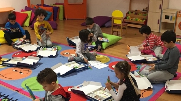 Bahçelievler Okyanus Okul Öncesi Rüzgâr Grubu Düşünme Becerileri Dersinde