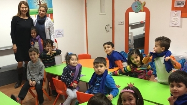 Bahçelievler Okyanus Okul Öncesi Rüzgar Grubu Öğrencileri Aile Katılım Etkinliğinde