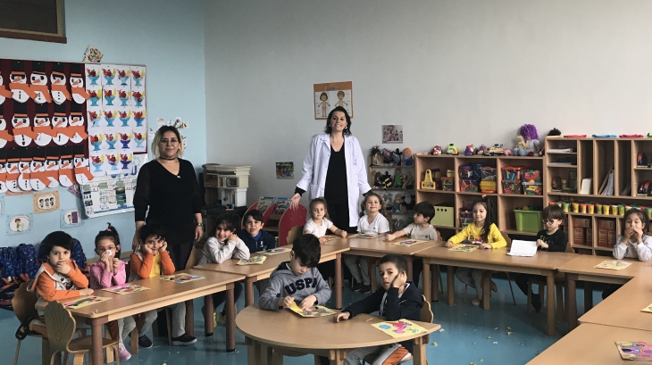 Bahçeşehir Deniz Yıldızı Grubu Aile Katılımı Etkinliğinde