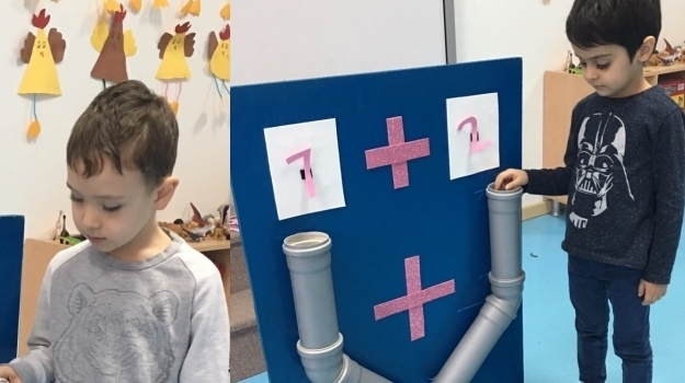 Bahçeşehir Deniz Yıldızı Grubu Matematik Etkinliğinde