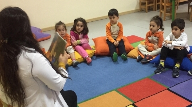 Bahçeşehir Güneş grubu Türkçe Dil Etkinliğinde