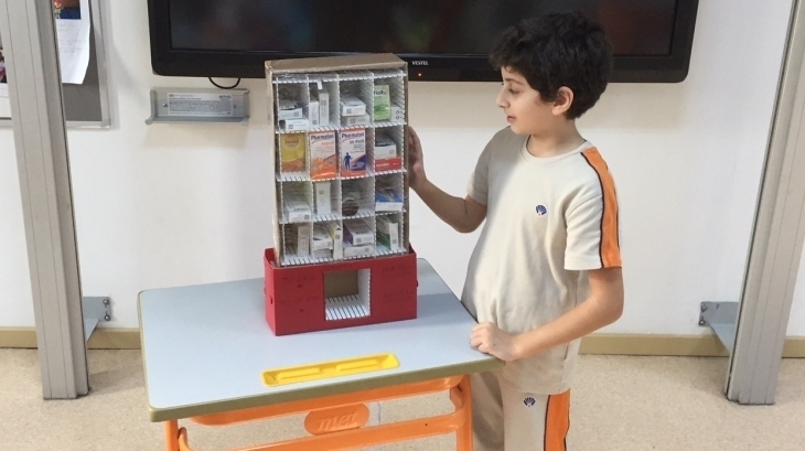 Bahçeşehir Okyanus Koleji Üstün Zekâlılar ve Yetenekliler İlkokulu 4-F Sınıfı Bireysel Projelerini Tanıttı.