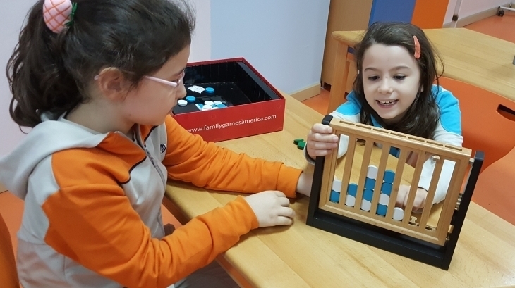 Bahçeşehir Okyanus Koleji Üstün Zekâlılar ve Yetenekliler İlkokulu 2-E Sınıfı Zeka ve Akıl Oyunları Dersinde