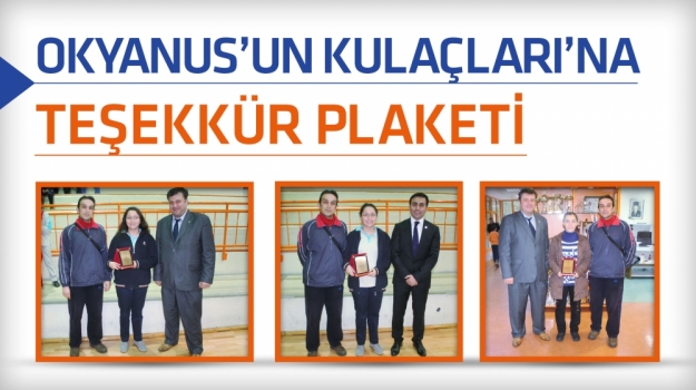 Başarılı Yüzücülere Plaket
