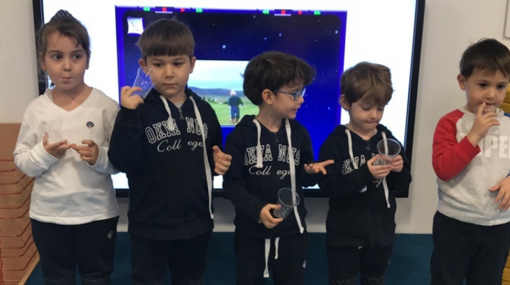 Bayrampaşa Okul Öncesi B Grubu Öğrencileri Fastrackids Dersinde