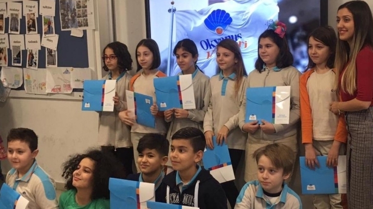 Bayrampaşa Okyanus Koleji 4-A Sınıfı Öğrencilerimizin Karne Sevinci
