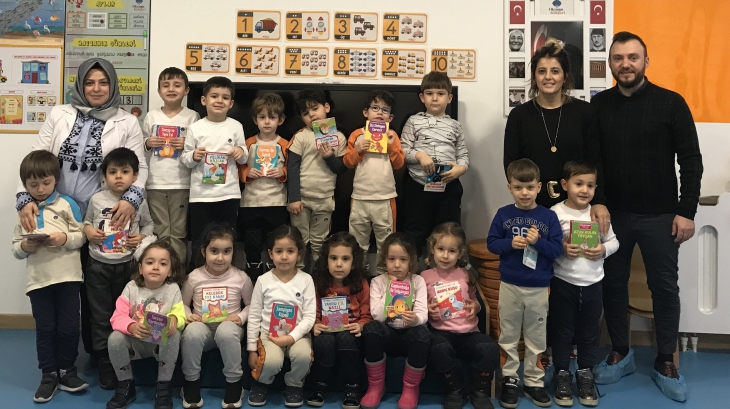 Bayrampaşa Okyanus Koleji Okul Öncesi Yunuslar Grubu Öğrencileri Aile Katılımı Etkinliğinde