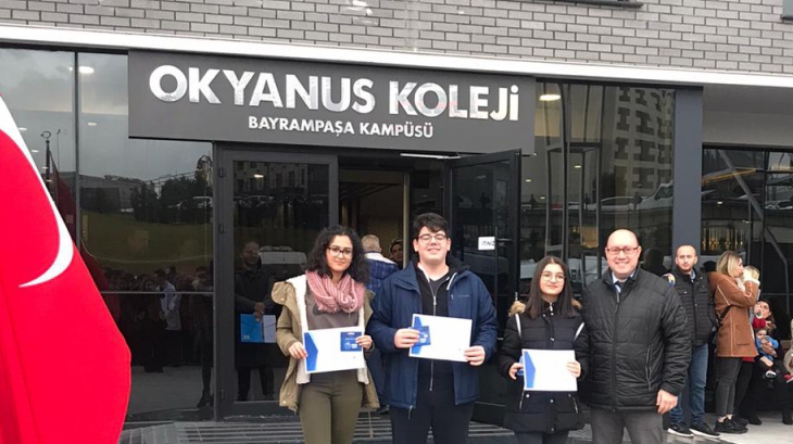 1.dönemde AAYKS'de En Yüksek Net Ortalaması Olan Öğrencilerimizi Tebrik Ettik