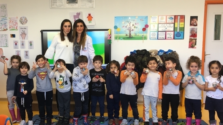 Beykent Okul Öncesi Balıklar Grubu Aile Katılımı Etkinliğinde