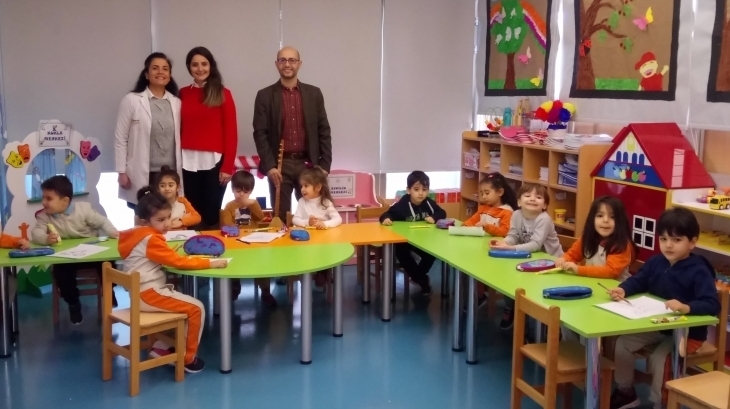 Beykent Okul Öncesi Çiçekler Grubu Aile Katılımı Etkinliğinde