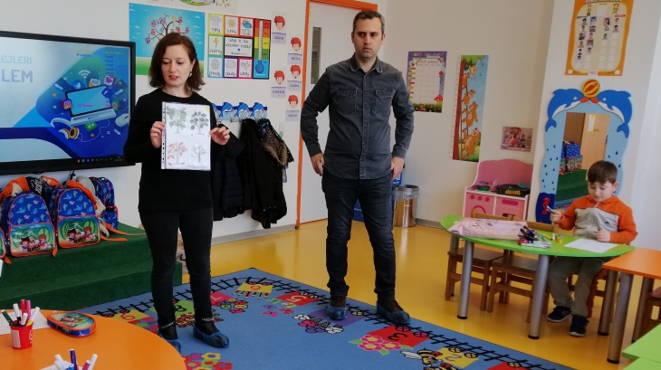 Beykent Okul Öncesi Güneş Grubu Aile Katılımı Etkinliğinde