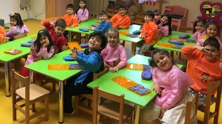 Beykent Okyanus Koleji Güneş Grubu Sanat Etkinliğinde