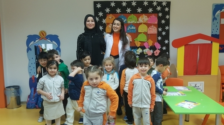 Beykent Okyanus Koleji Okul Öncesi Balıklar Grubu Öğrencileri Aile Katılımı Etkinliğinde