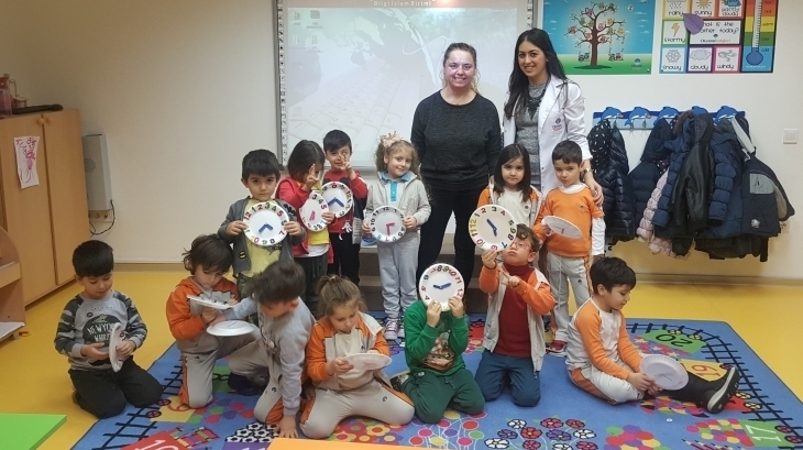 Beykent Okyanus Koleji Okul Öncesi Balıklar Grubu Öğrencileri Aile Katılımı Etkinliğinde