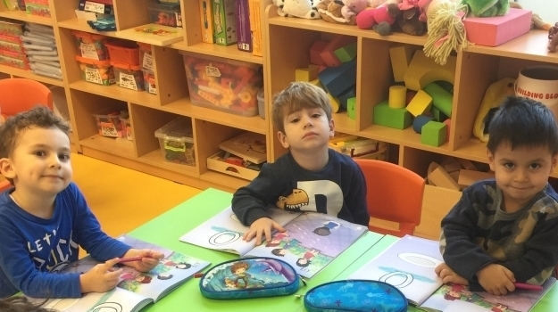 Beykent okyanus Koleji Okul Öncesi Balıklar Grubu Oyun Zamanı