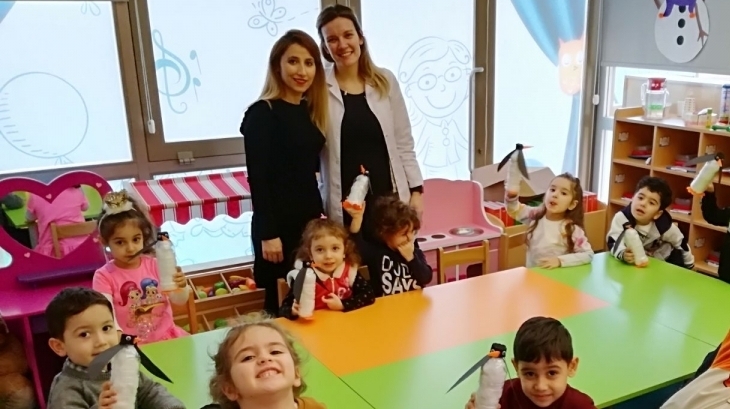 Beykent Okyanus Koleji Okul Öncesi Çiçekler Grubu Öğrencileri Aile Katılım Etkinliğinde