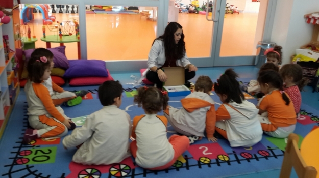 Beykent Okyanus Koleji Okul Öncesi Çiçekler Grubu Öğrencileri Oyun Etkinliğinde
