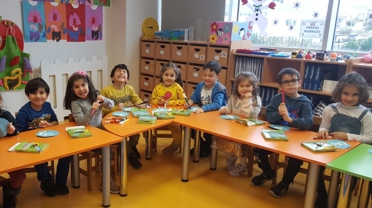 Beykent Okyanus Koleji Okul Öncesi Güneş  Grubu Öğrencileri Bilingual Etkinliğinde