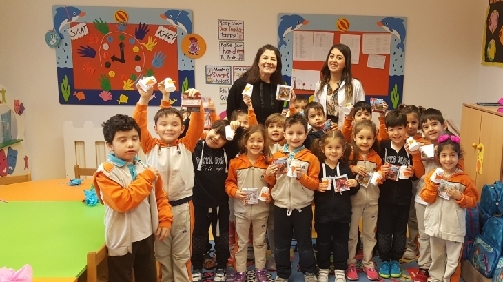 Beykent Okyanus Koleji Okul Öncesi Güneş  Grubu Öğrencileri Aile Katılımı Etkinliğinde
