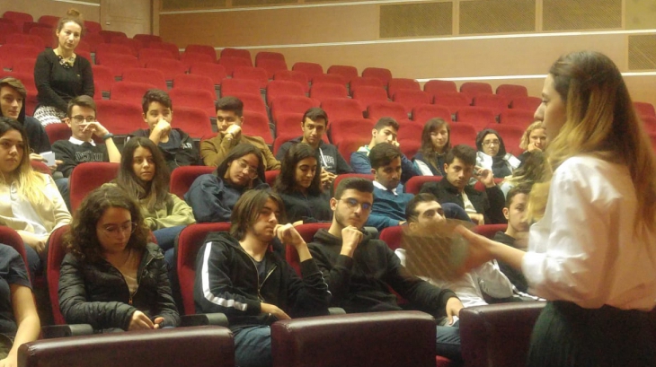 Beylikdüzü Okyanus Anadolu Lisesi "12 .Sınıf Öğrencilerine Sınav Kaygısı Sunumu Yapıldı"