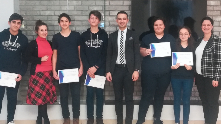 Beylikdüzü Okyanus Anadolu Lisesi ''Başarıyı Takip Ediyor ve Ödüllendiriyoruz''