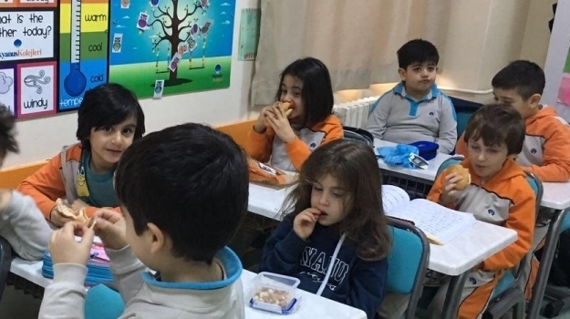 Beylikdüzü 1. Sınıf Öğrencilerinin Sandwich Workshop Etkinliği