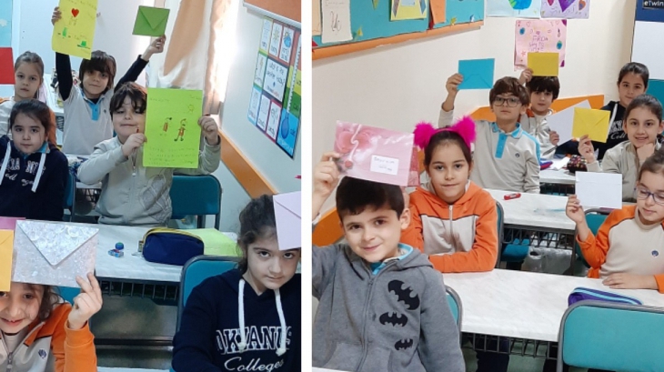 2. Sınıf Öğrencileri Arkadaşlarına Mektup Yazdılar