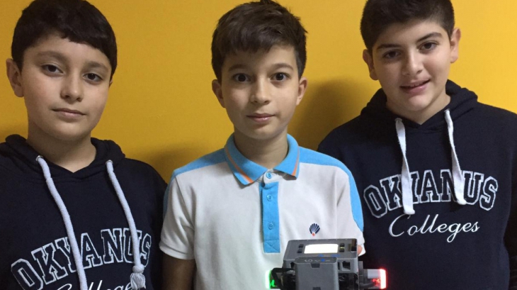 Beylikdüzü Okyanus Koleji 5-6-7-8.Sınıf Öğrencilerimiz Robotlarını Tasarlayıp, Kodladılar
