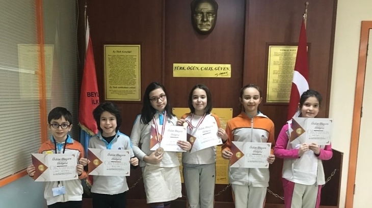 Beylikdüzü Okyanus Koleji İlkokul kademesi öğrencileri MentalUP ‘Madalya ve Üstün Başarı Belgesi’ ödüllerini aldılar.