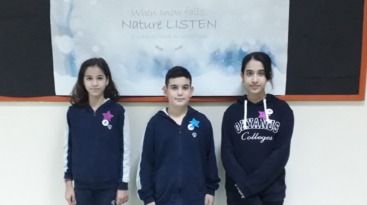 Beylikdüzü Okyanus Ortaokulu Aralık Ayı Yazarları (Writing Stars) Belli Oldu