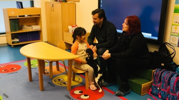 Bornova Okyanus Koleji Okul Öncesi Gezegenler grubu öğrencilerimiz aile katılımı etkinliğinde